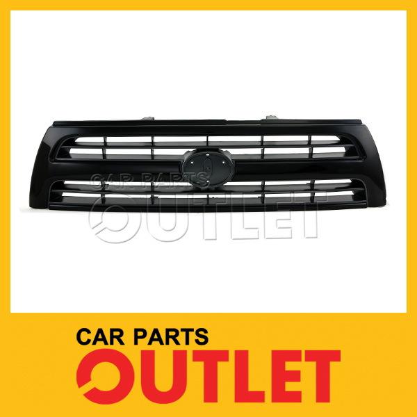 1999 2000 toyota v6 4runner front grille new to1200227 unpainted black frame sr5