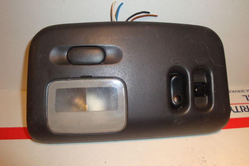 *oem* 95-99 nissan infiniti maxima i30 dome light sunroof switch w/ trim >black<