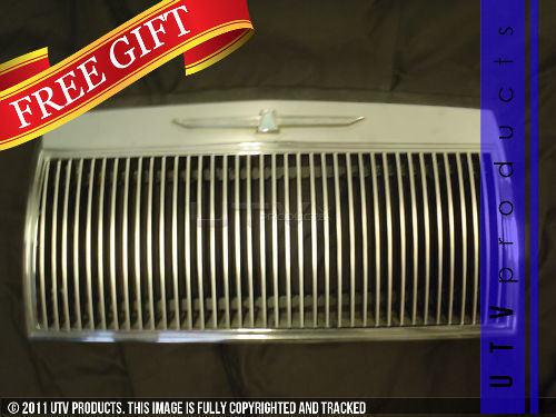 1983 - 1986 ford thunderbird billet grille thunder bird custom vertical 83 84 85