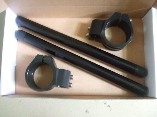 Cnc rc51/r6/r1/zx6r/gsxr 600 racing clip on ons handlebar fork diameter 50mm 