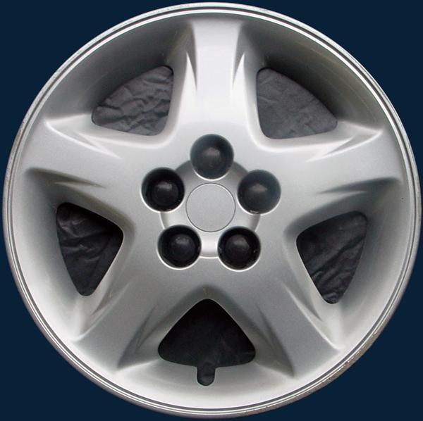 '00 01 02 dodge neon 5 spoke 15" hubcap wheel cover hub cap used hollander # 544