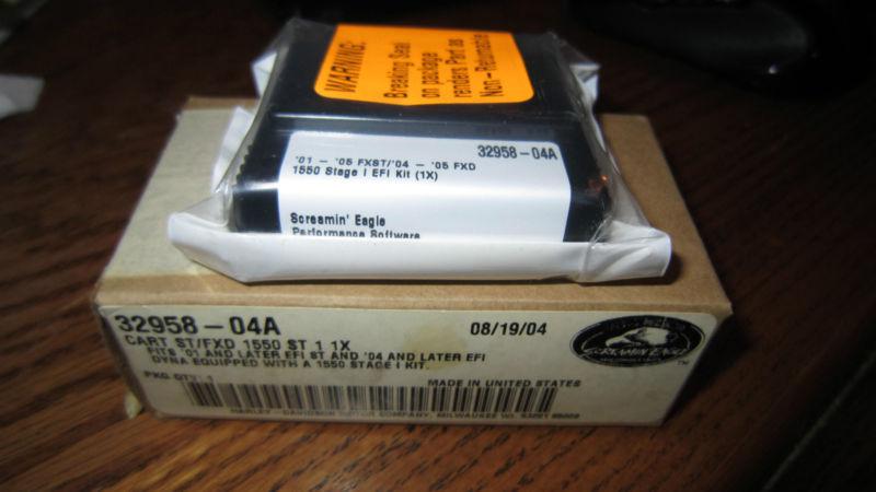 Harley 04 up fxst fxd 1550 stage 1 performance scanalyzer cartridge; 32958-04a