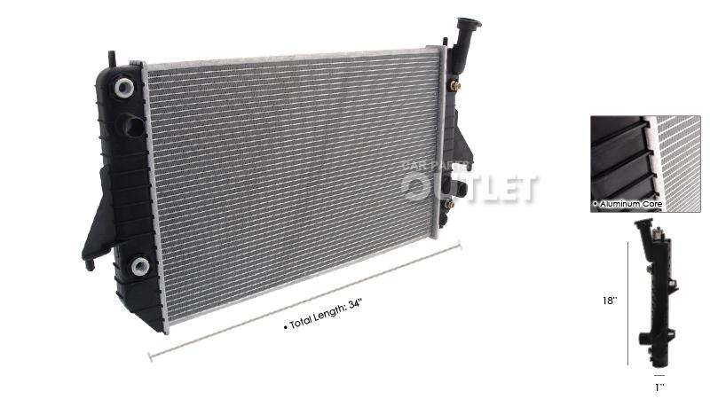 radiator 98 gmc safari