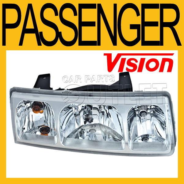 2005 saturn vue passenger side head light lamp assembly right r/h new