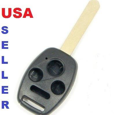 Remote key keyless fob replacement case uncut blade shell without chip holder