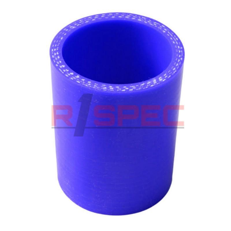 Universal blue 1.75'' 45mm 3 ply straight silicone hose coupler intercooler bl