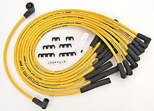 Jegs performance products 40236 8.5mm yellow ultra pow'r wires