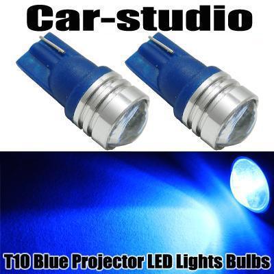 2x high power blue t10 2821 168 920 w5w projector led bulbs car lights [11b]