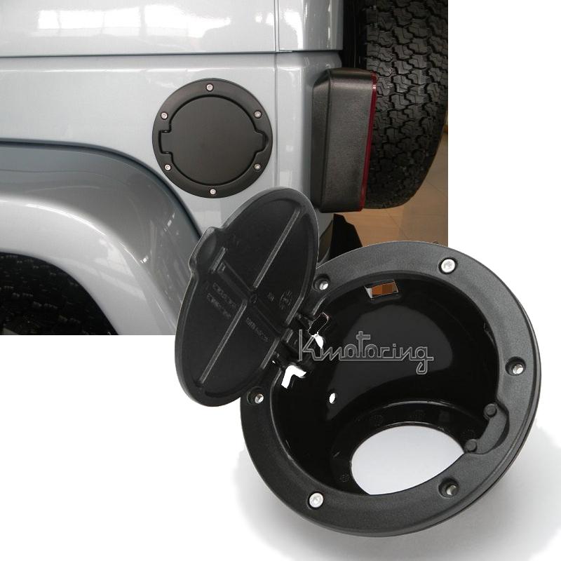 Gas protection cap tank fuel petro door hatch cover for jeep wrangler 07-13 new