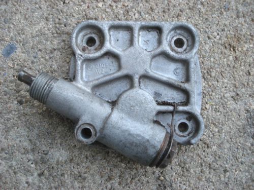 Porsche 356 b/c/sc oil pump cover with tach drive---very nice used oem!!!