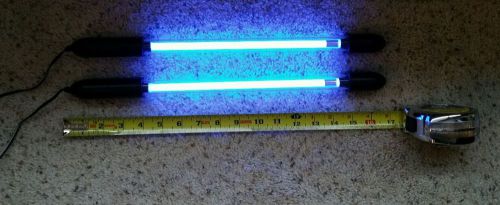 Genuine street glow neon blue 10&#034; pair