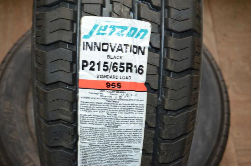 1 new 215 65 16 jetzon innovation blem tire