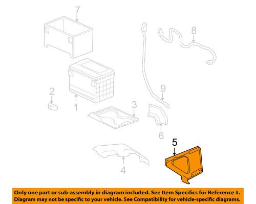 Gm oem-battery tray support 10399558