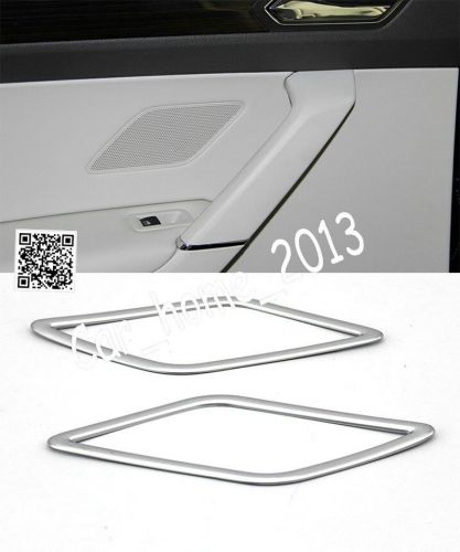 Car rear door speaker audio ring cover trim for lhd vw touran 2016