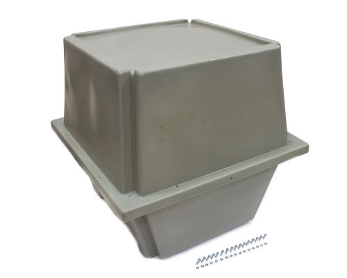 Scribner plastic gray plastic universal engine storage case p/n scr5106