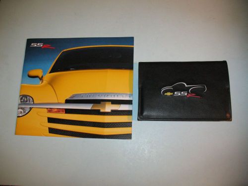 2005 chevrolet ssr owners manual with pouch~books~sales brochure, vhtf~look