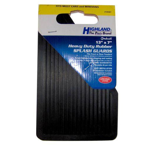 Highland mud flaps set of 2 new chevy full size truck express van 1058700