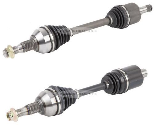 Pair new front right &amp; left cv drive axle shaft assembly for rendezvous aztek