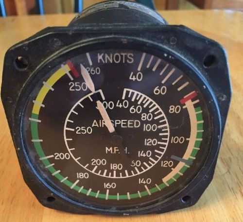 Aircraft innstrument indicator gauge avionics airspeed knots {free us shipping}
