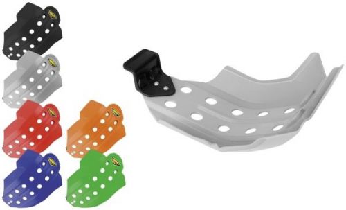 Cycra full coverage skid plate/hard mounts green 6209-72