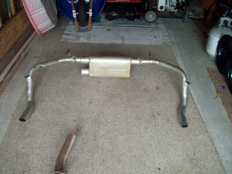 70- 81 camaro firebird exhaust tail pipes and muffler