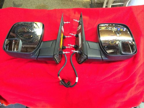 2008 ford e-series power mirrors oem sail type aero...free shipping!