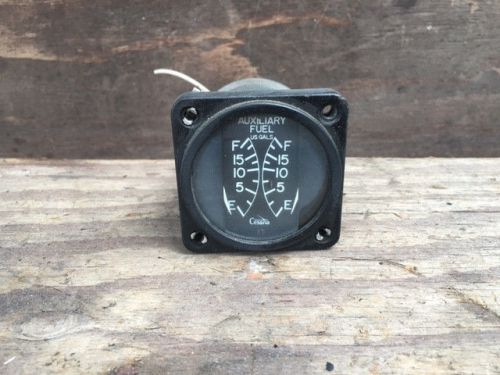 Cessna 310 320 auxiliary tank fuel gauge pn c662005 0101 15 gal