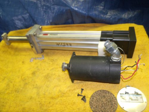 Warner electric electrak 2000 linear actuator b19301-b7506-pn 1096b 6&#034; travel