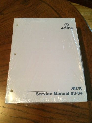 Acura mdx service shop manual 03 04 brand new!!! fast shipping look