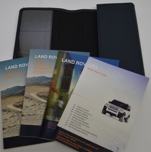 2007 lr3 owners wallet brand new land rover genuine