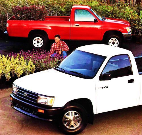 1995 toyota t100 pickup truck brochure-t100-dx-sr5-4x4