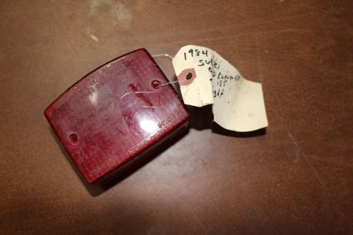 84 suzuki quad runner 185 tail light  ,used.