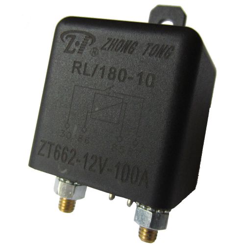 Car heavy duty split charge dc 12v 100a 100 amp spst relay 4 pin 4p rl180 sm