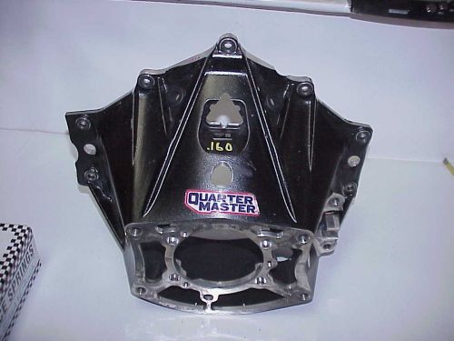 Quartermaster chevy reverse mount aluminum bellhousing #110190ecr nascar imca