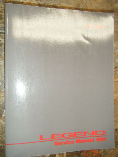 1991 acura legend original factory service manual shop repair 91