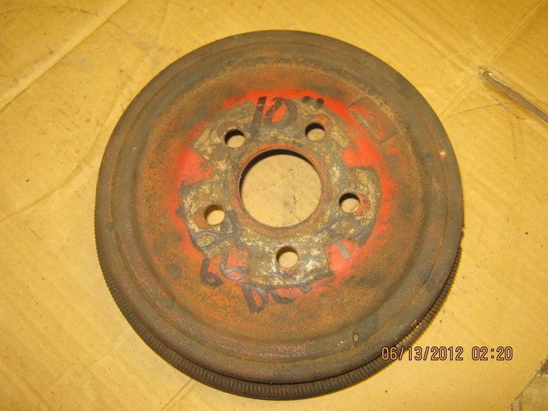 Plymouth barracuda 1965 front brake drum (10"x2.25" brake shoes)