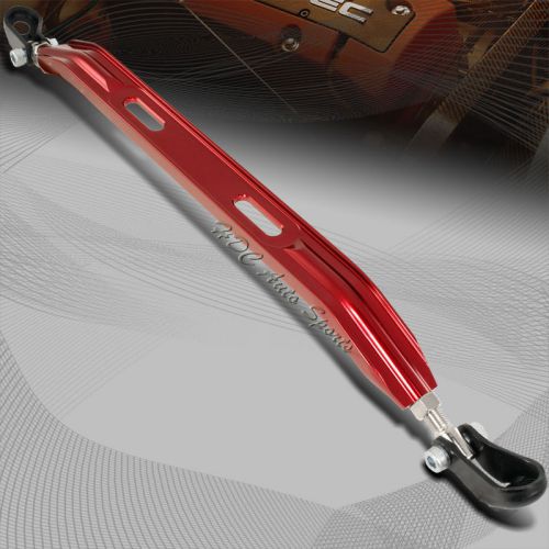 For 1990-2001 acura integra ls rs front lower red aluminum tie brace strut bar