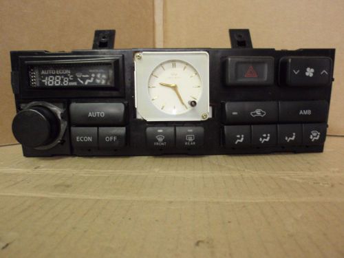 1999 2000 infinity q45 a/c heater temperature control buttons switches oem