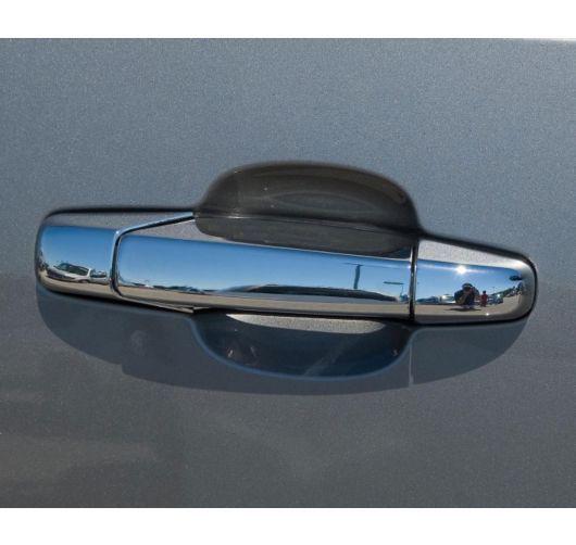 Putco set of 2 door handle cover new chrome chevy full size truck 400097