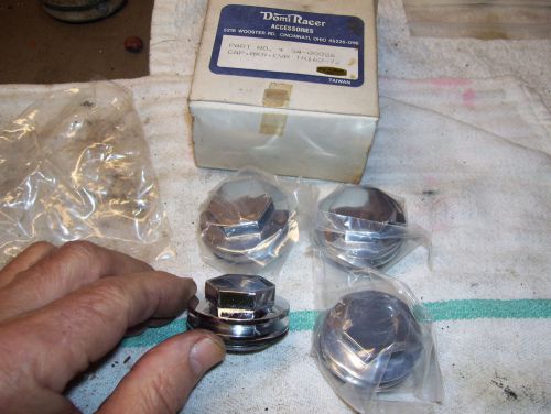 Triumph nos unit 9-bolt valve tappet alloy custom covers rocker arm covers