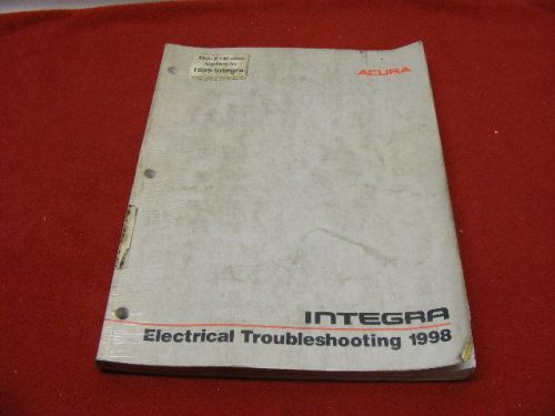 1998 - 1999 acura integra electrical trobleshooting automotive service manual