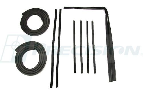 1978-1979 dodge ram truck ramcharger door weatherstrip/window felt seal kit