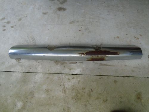 1955 cadillac rear bumper center section