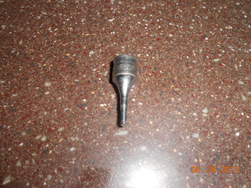 Snap on 1/4" drive 5/32 clutch driver socket tm31