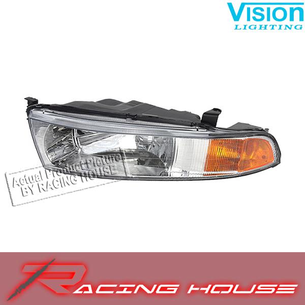 L/h headlight driver side lamp kit unit 1999-2001 mitsubishi galant