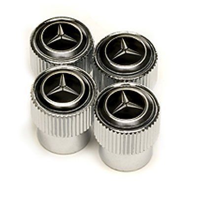 Mercedes benz c class tire valve stem caps - oem accessory - makes a great gift!