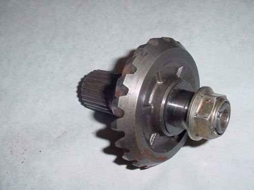 93 kawasaki zg1000 zg 1000 concours oem front bevel gear spur shaft assy