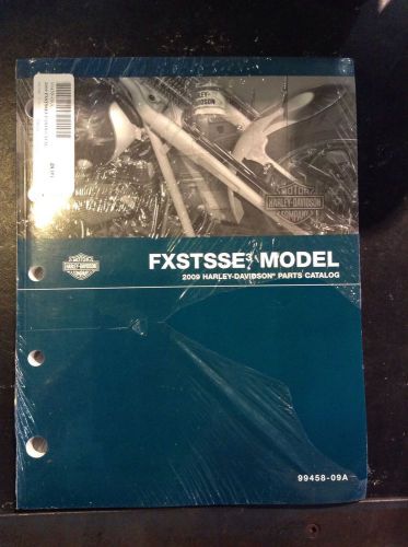 2009 harley davidson fxstsse3 parts catalog cvo softail springer 99458-09a