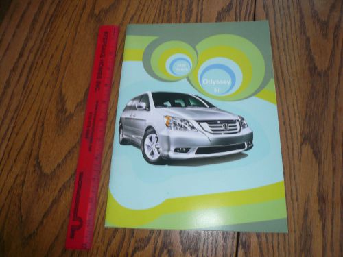 2010 honda odyssey sales brochure