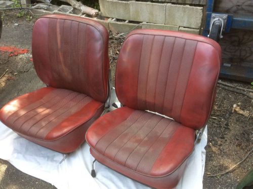 Porsche 912 seats